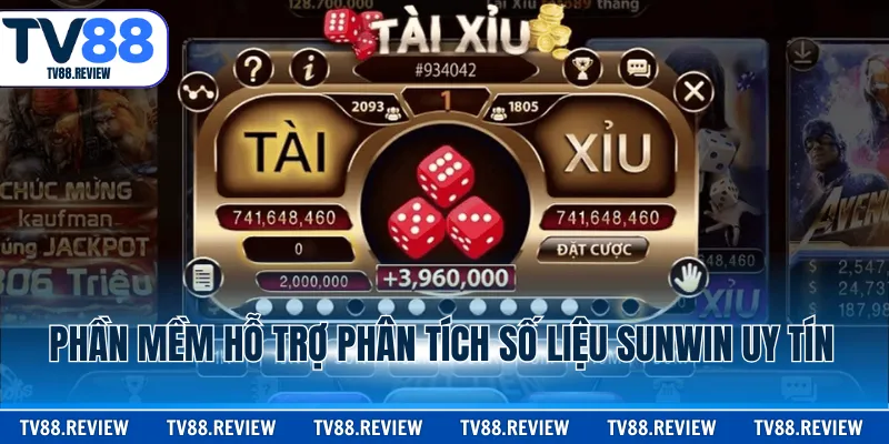 Phần mềm hỗ trợ phân tích số liệu SUNWIN uy tín